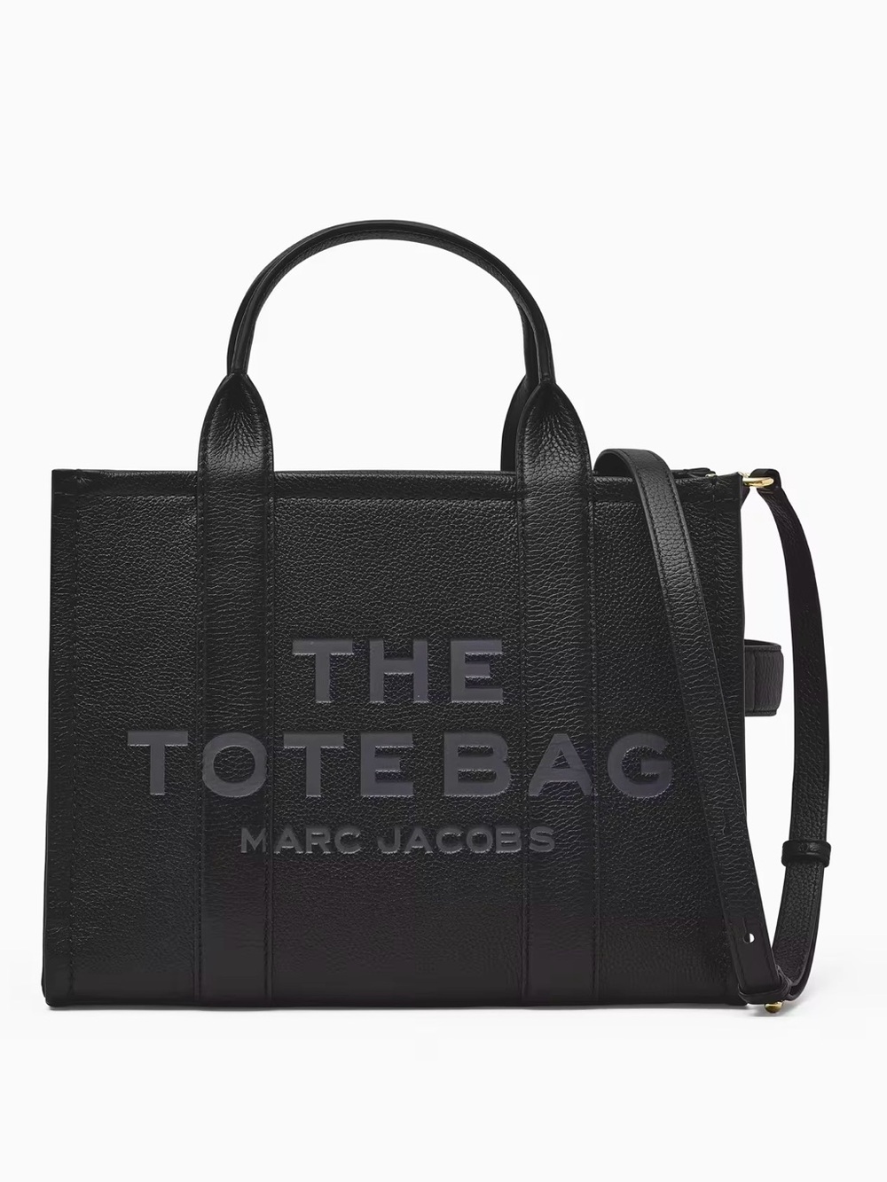 Marc Jacob’s Women’s The Leather Medium Tote Bag - Black